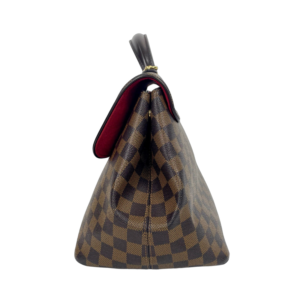 Louis Vuitton Bond Street BB Damier Ebene Shoulder Bag with Strap