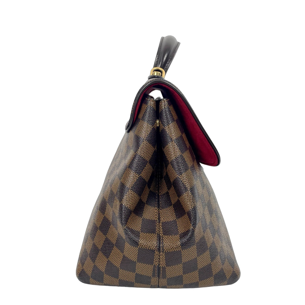 Louis Vuitton Bond Street BB Damier Ebene Shoulder Bag with Strap