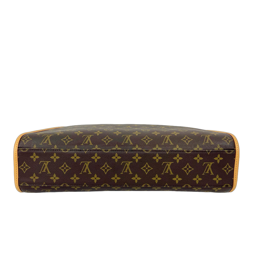 Louis Vuitton Monogram Beverley Briefcase with Strap - Brown