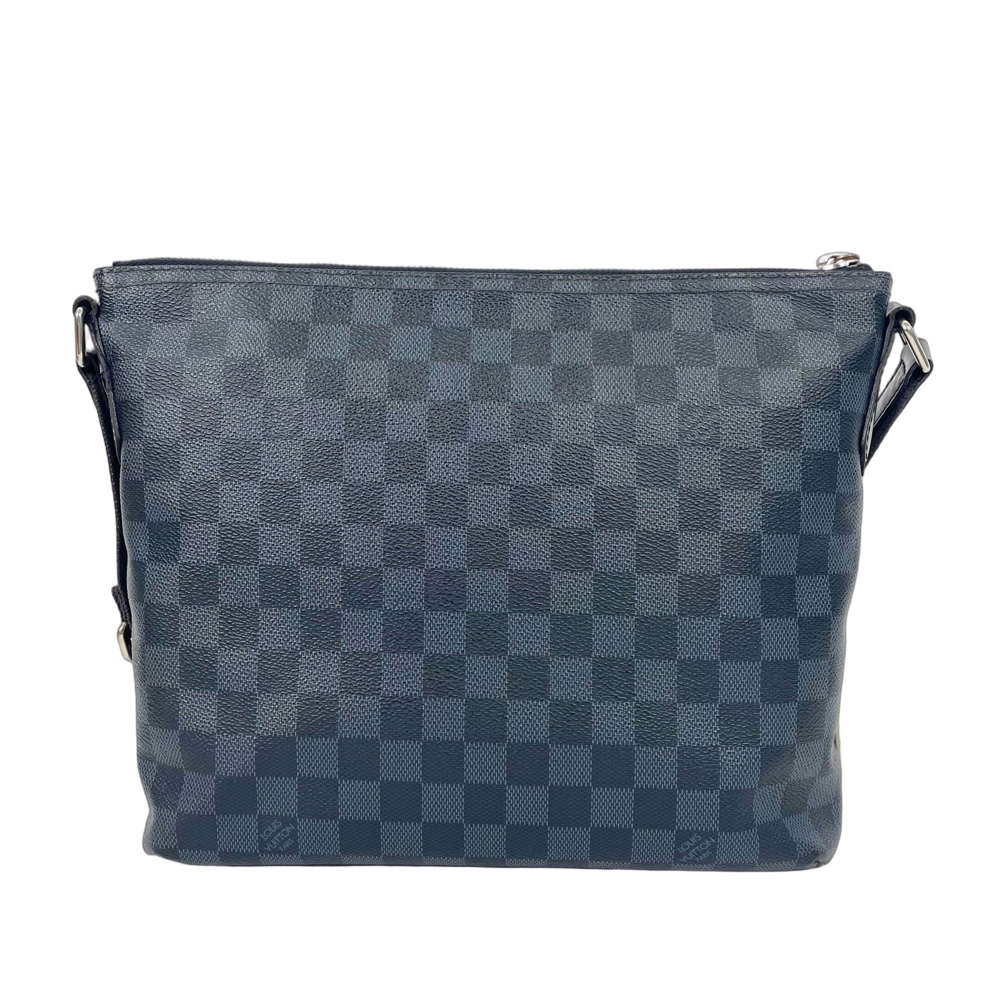 Louis Vuitton Damier Cobalt Mick PM Messenger Bag with Blue & Red V Detail