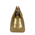 Louis Vuitton Melrose Avenue Monogram Patent Leather Handbag-Gold