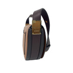 Burberry Olympia Leather Crossbody Bag - Warm Sand