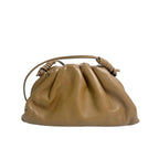 Bottega Veneta The Mini Pouch Leather Crossbody Bag in Camel