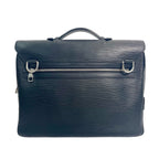 Louis Vuitton Epi Leather Business Bag with Silver-Tone Hardware