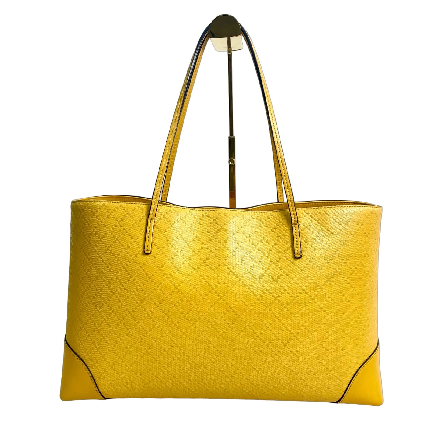 Gucci Bright Diamante Leather Tote Bag - Sunflower Yellow