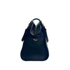 Saint Laurent Downtown Cabas Leather Top Handle Bag - Black