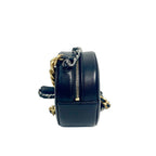 Chanel 19 Round Clutch with Chain in Lambskin & Gold-Tone Metal