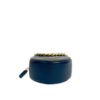 Chanel 19 Round Clutch with Chain in Lambskin & Gold-Tone Metal