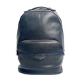 Louis Vuitton Taiga Leather Backpack in Noir with Blue Trim