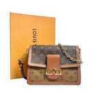 Louis Vuitton Dauphine MM in Monogram and Monogram Reverse Canvas