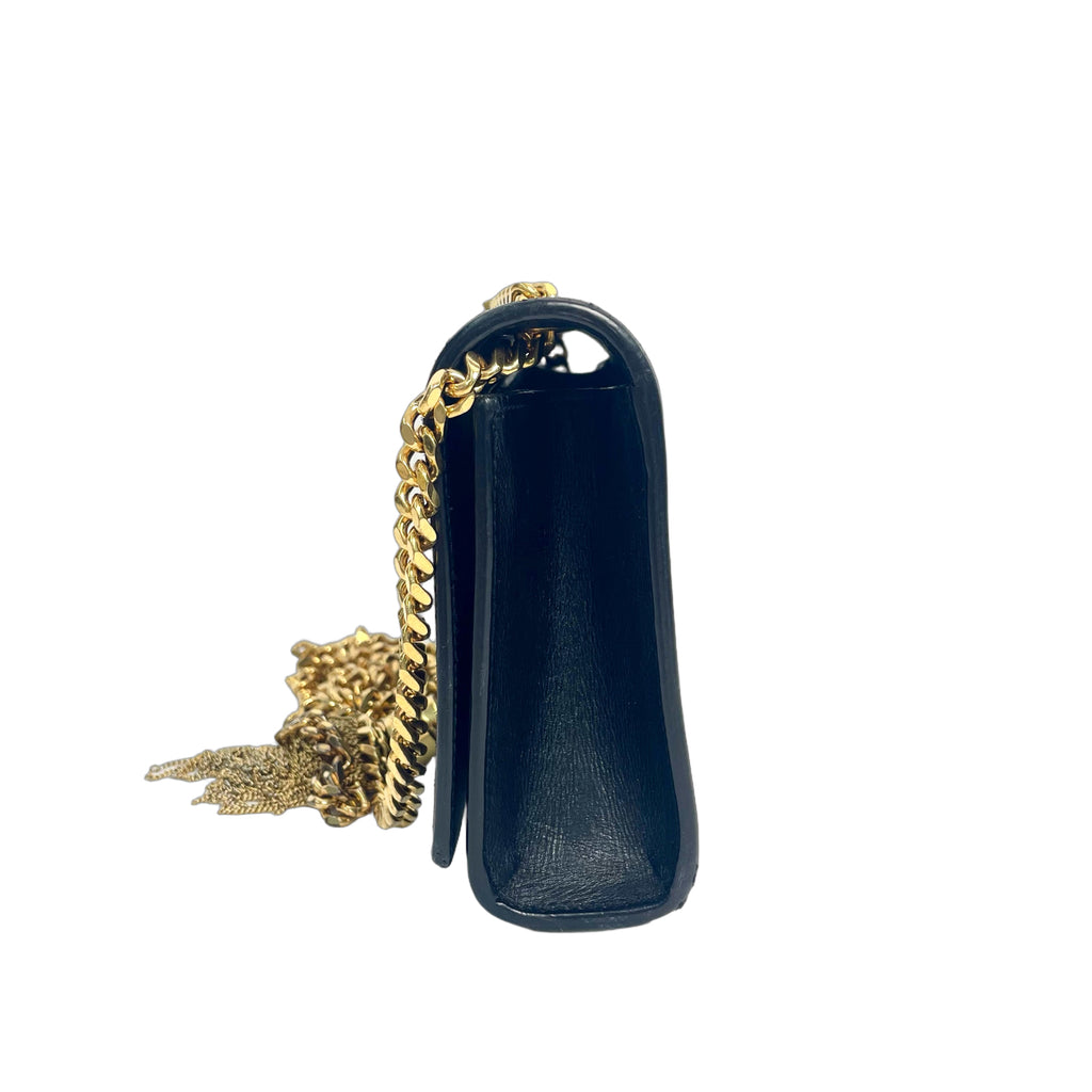 Saint Laurent Kate Medium Chain Bag with Tassel in Smooth Leather