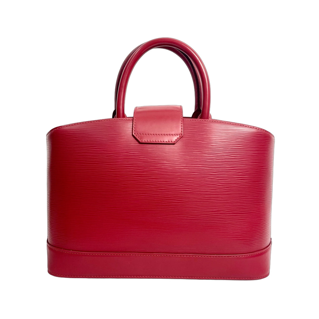 Louis Vuitton Vintage Epi Leather Pont-Neuf Handbag in Castilian Red