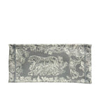 Christian Dior Medium Book Tote in Grey Toile de Jouy Reverse Embroidery