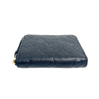 Louis Vuitton Zippy Coin Purse Monogram Empreinte Leather in Noir