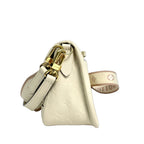 Louis Vuitton Diane Monogram Empreinte Leather Bag in Cream