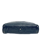 Chanel Black Crinkled Vinyl Large CC Hobo Tote Bag