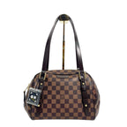 Louis Vuitton Pre-Owned Damier Ebene Ribera MM Shoulder Bag