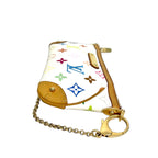 Louis Vuitton Monogram Multicolore Pochette Milla MM Blanc