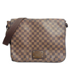 Louis Vuitton Brown Damier Ebene Brooklyn Messenger Bag