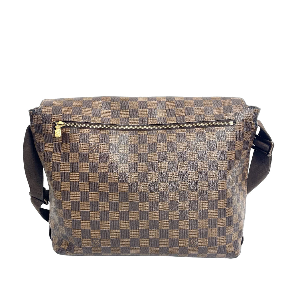 Louis Vuitton Brown Damier Ebene Brooklyn Messenger Bag