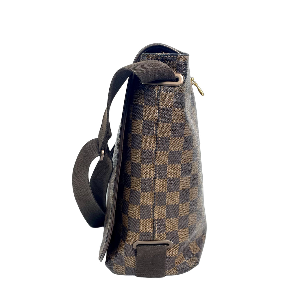 Louis Vuitton Brown Damier Ebene Brooklyn Messenger Bag