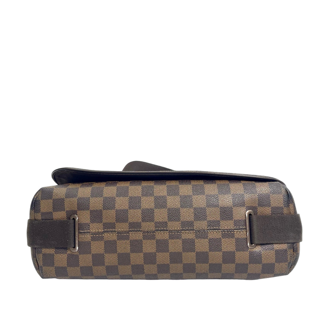 Louis Vuitton Brown Damier Ebene Brooklyn Messenger Bag