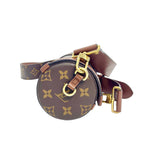 Louis Vuitton Monogram Papillon Trunk Bag - Brown Cylinder Chain Crossbody Shoulder Bag