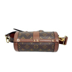 Louis Vuitton Monogram Papillon Trunk Bag - Brown Cylinder Chain Crossbody Shoulder Bag