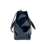 Valentino Garavani Rockstud Patent Leather Tote Bag in Black