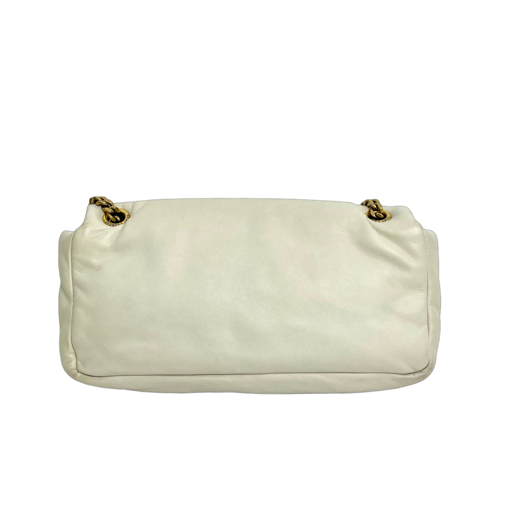 Saint Laurent Loulou Puffer Medium Chain Bag in Quilted Lambskin