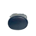 Gucci GG Marmont Mini Bucket Bag in Black Chevron Leather