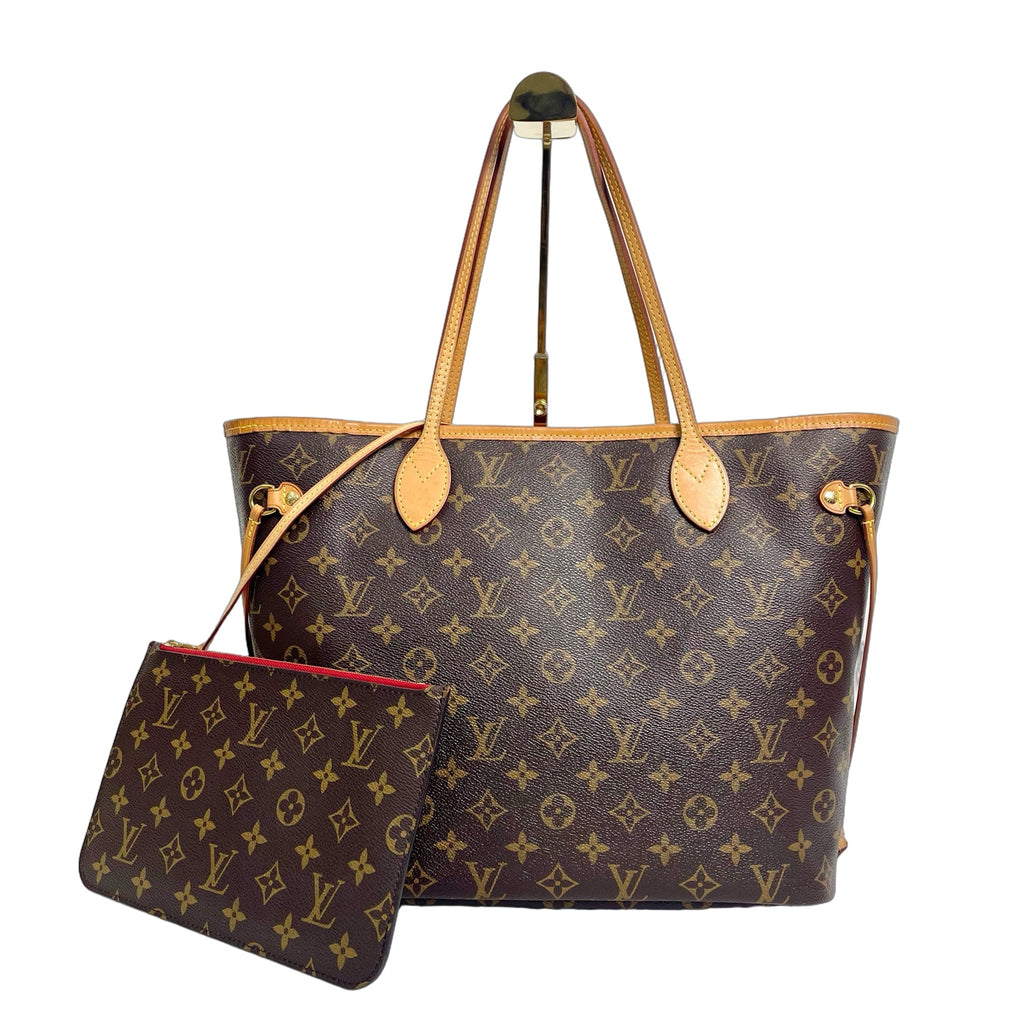 Louis Vuitton Neverfull MM in Monogram Canvas with Pouch