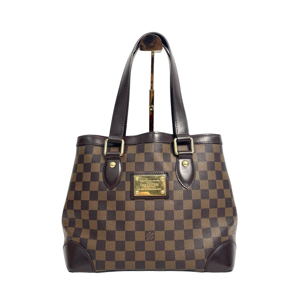 Louis Vuitton Damier Ébène Hamstead Tote Bag