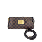 Louis Vuitton Damier Ébène Eva Chain Pouch Bag
