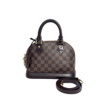 Louis Vuitton Damier Ébène Alma BB Top-Handle Bag