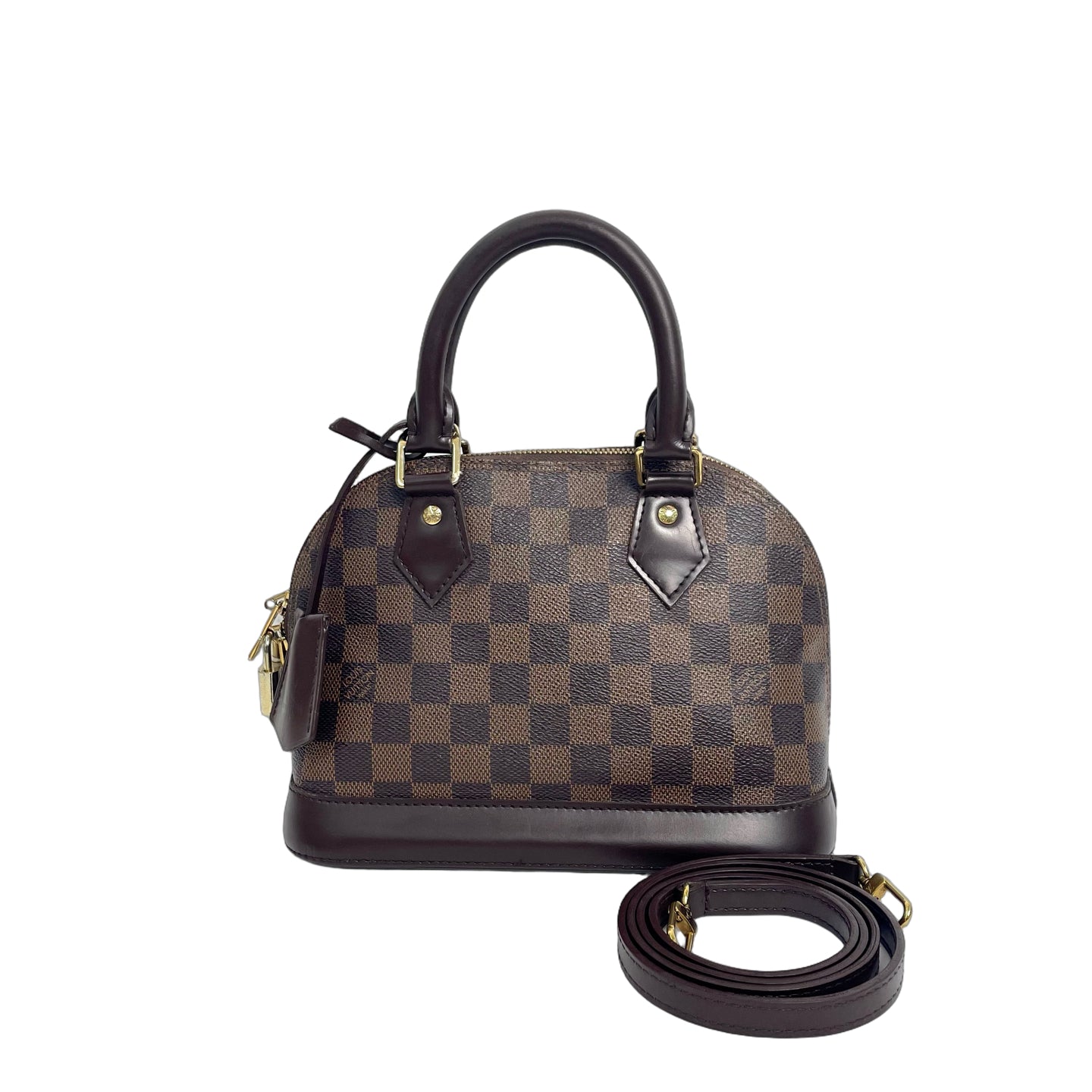 Louis Vuitton Damier Ébène Alma BB Top-Handle Bag