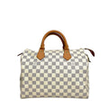 Louis Vuitton Damier Azur Canvas Speedy Top-Handle Bag