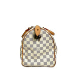 Louis Vuitton Damier Azur Canvas Speedy Top-Handle Bag