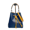 LOUIS VUITTON NéoNoé BB in Epi Leather - Indigo Blue & Yellow
