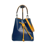 LOUIS VUITTON NéoNoé BB in Epi Leather - Indigo Blue & Yellow