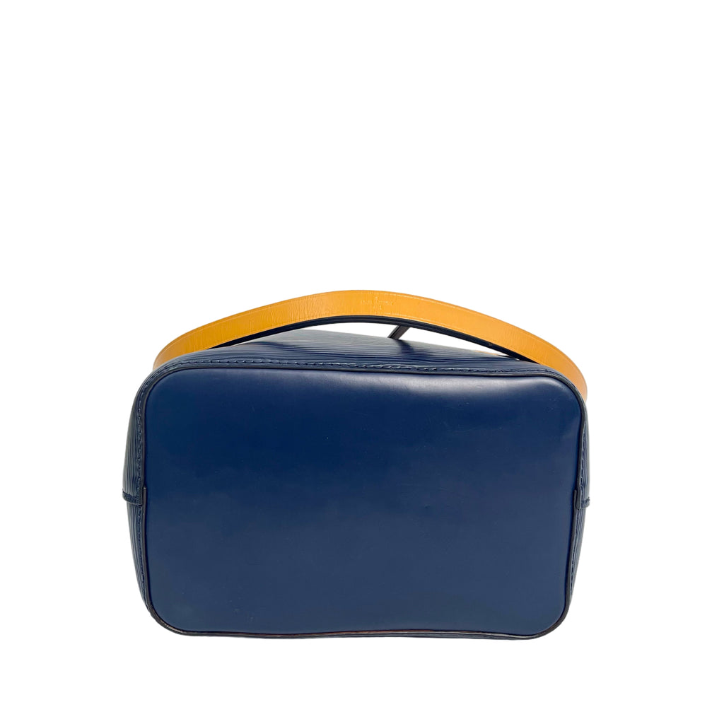 LOUIS VUITTON NéoNoé BB in Epi Leather - Indigo Blue & Yellow