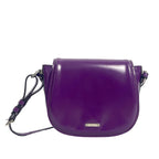 BURBERRY PRORSUM Luxury Patent Shoulder Bag | Designer Crossbody Bag - Purple