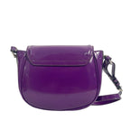 BURBERRY PRORSUM Luxury Patent Shoulder Bag | Designer Crossbody Bag - Purple