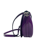 BURBERRY PRORSUM Luxury Patent Shoulder Bag | Designer Crossbody Bag - Purple