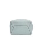 CELINE Sangle Small Bucket Bag in Pebbled Leather - Light Grey