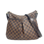 LOUIS VUITTON Vintage Bloomsbury Bag | Brown Check Canvas Messenger Bag