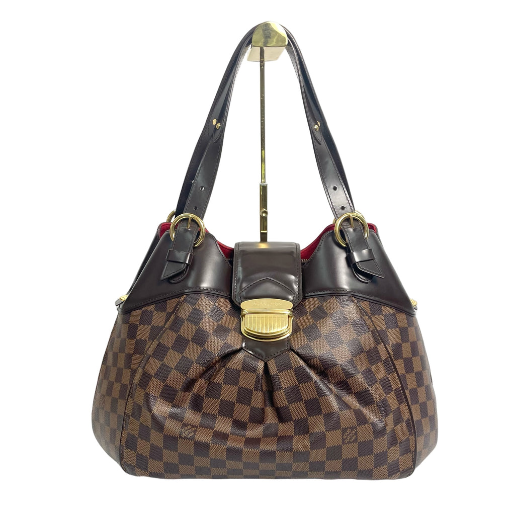 LOUIS VUITTON Damier Ebene Trevi PM Shoulder Bag