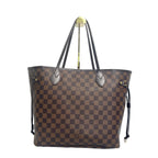 Louis Vuitton Pre-Owned Damier Ebene Neverfull MM with Pouch