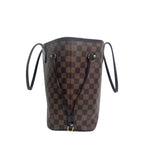 Louis Vuitton Pre-Owned Damier Ebene Neverfull MM with Pouch