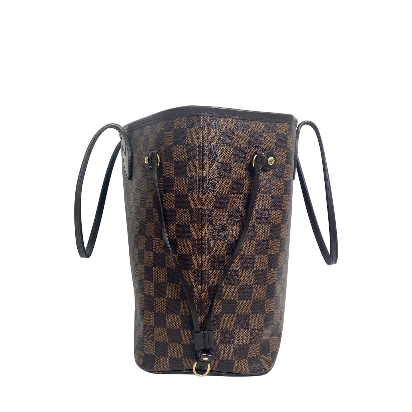 Louis Vuitton Pre-Owned Damier Ebene Neverfull MM with Pouch